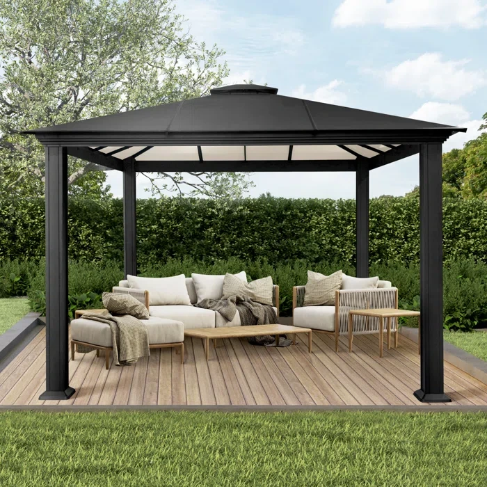 Santa Monica Aluminum Patio Gazebo