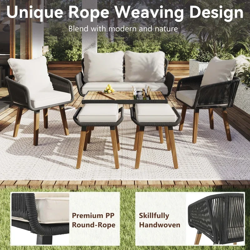 Rowlee 4 - Person Outdoor Seating Group