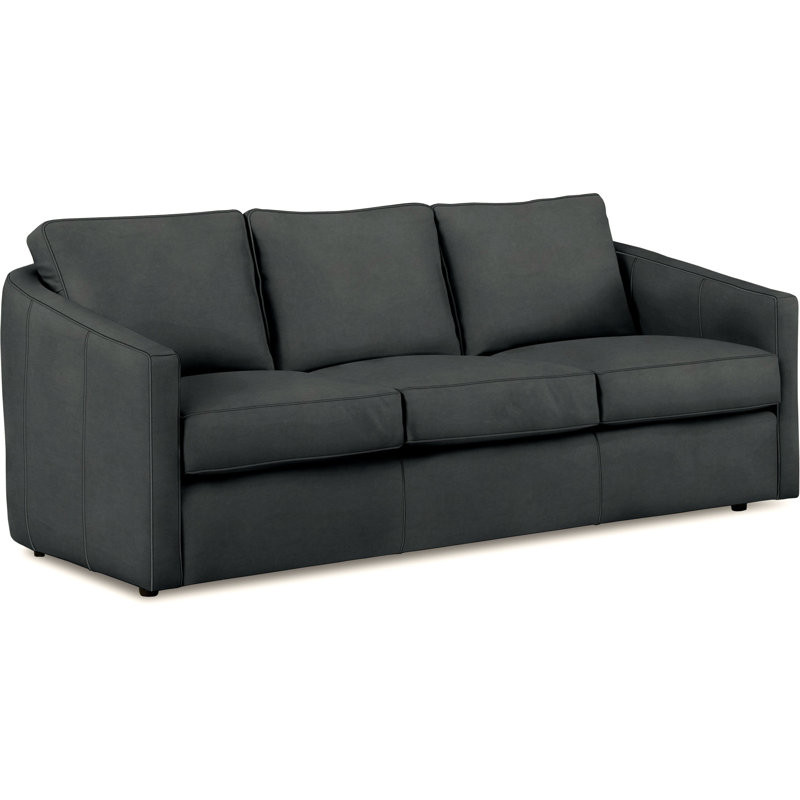 Miladie 84'' Leather Sofa