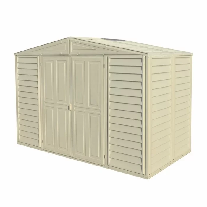 Woodbridge 10 ft. W x 5 ft. D Plastic Storage Shed