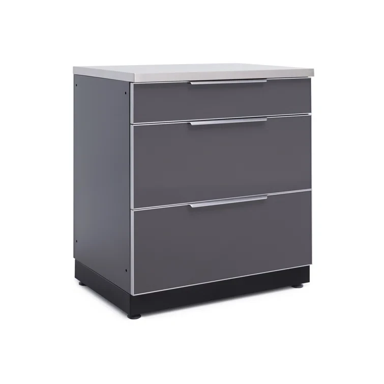 Outdoor Kitchen Classic 32In 3-Drawer Cabinet